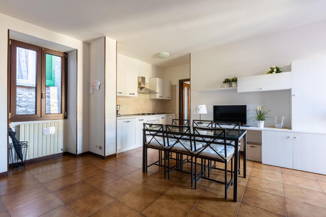 Mysa Properties - Casa Chicca, Flat With Lake View Terrace Perledo Exteriér fotografie